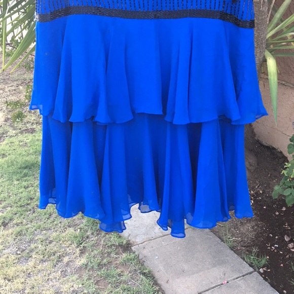 Liz Elana  💯 silk dress - Picture 6 of 7